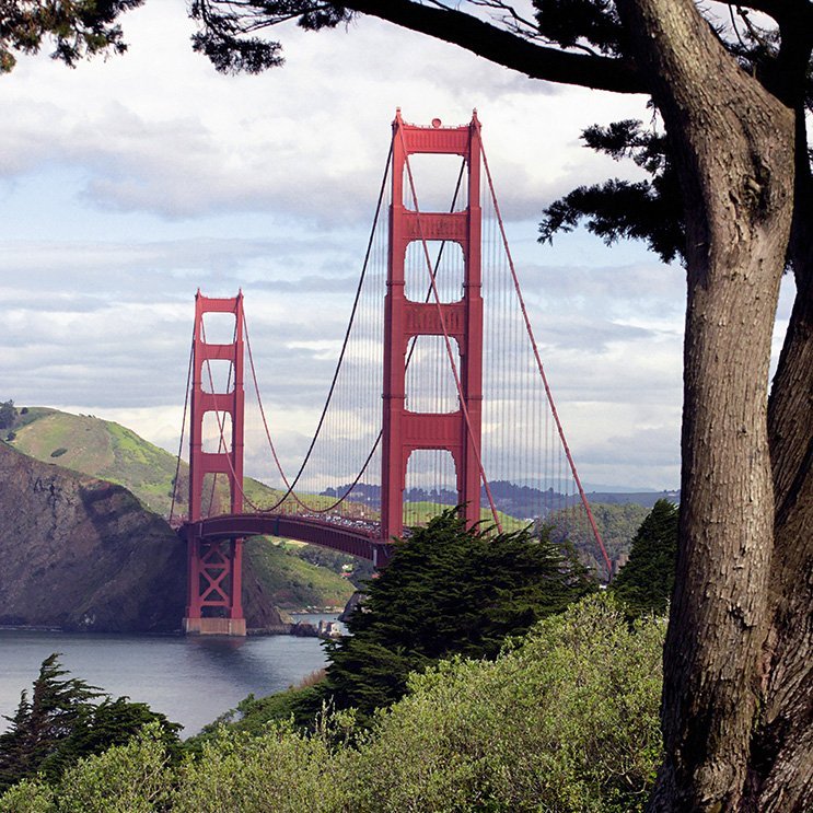 Brücke von san francisco, USA.